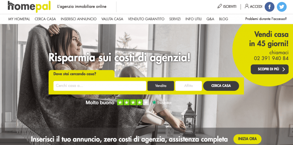 homepal per affittare casa
