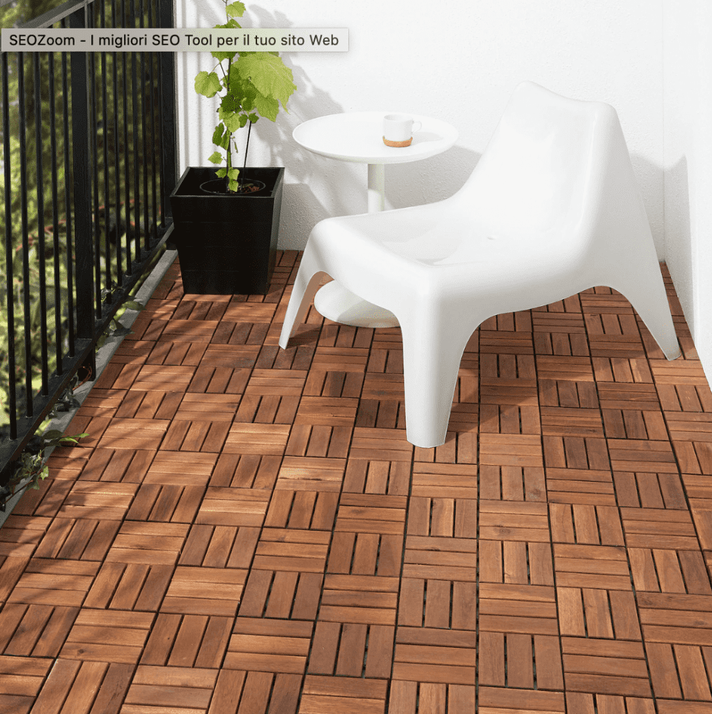 RUNNEN IKEA parquet per esterni