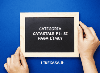 categoria catastale f1 imu