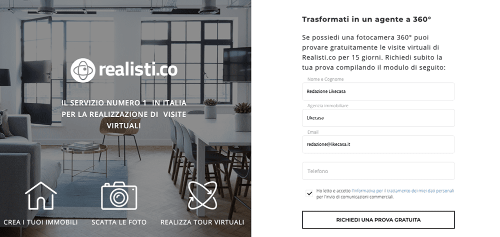 realisti.co prova gratuita come funziona