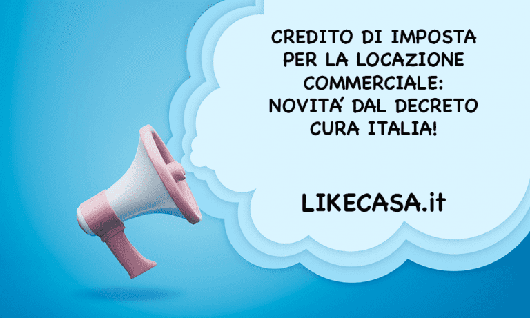 Credito d&rsquo;Imposta per la Locazione Commerciale per Tutti Gli Immobili Accatastati in Categoria C1!