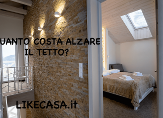 quanto costa alzare il tetto di una casa