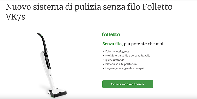 Folletto Prezzo: Caratteristiche, Vantaggi e Costi del Nuovo Folletto Senza Fili!