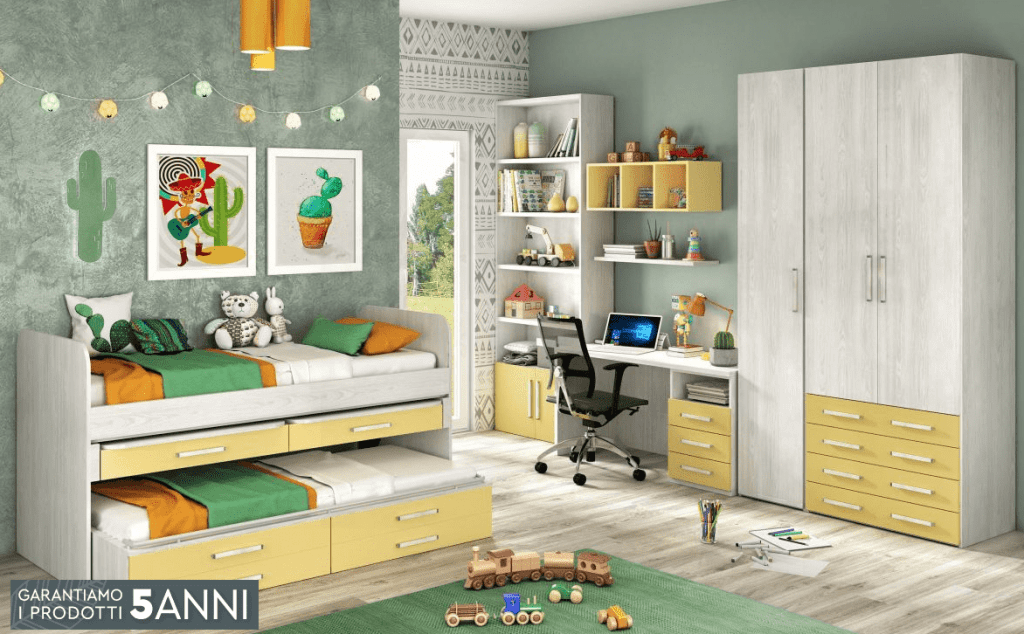 Come Arredare una Cameretta Piccola Per Bambini e Per Ragazzi!