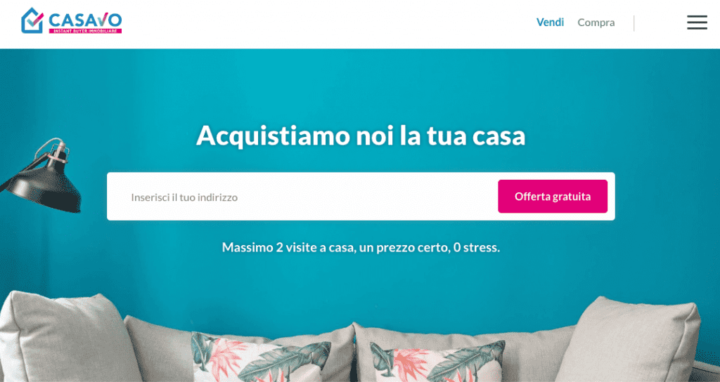 casavo.it piattaforma per vendere casa