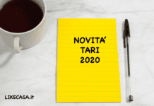 tari 2020 novità