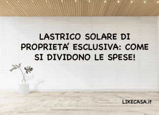 Lastrico Solare di Proprietà Esclusiva spese