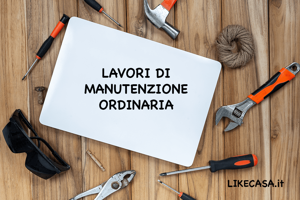 Elenco dei Lavori di Manutenzione Ordinaria