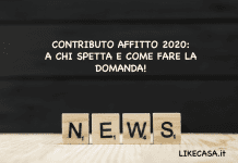 contributo affitto 2020 news