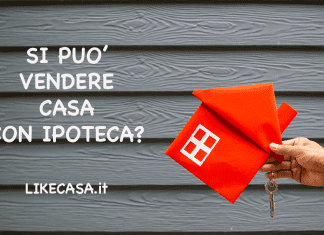 SI PUO' VENDERE CASA CON IPOTECA