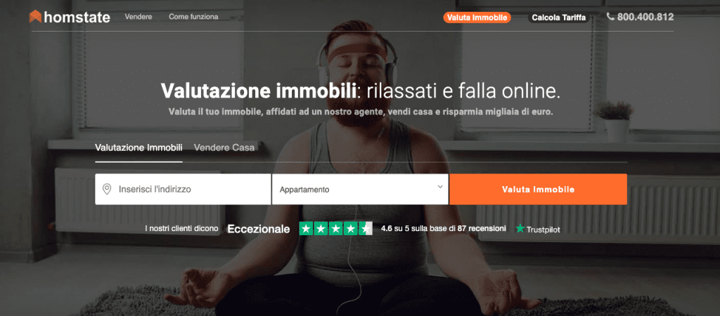 VENDERE CASA SU INTERNET CON HOMSTATE.it