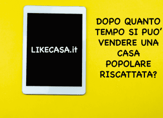 vendita casa popolare dopo riscatto