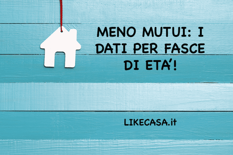Meno Mutui: I Dati di Experian Sulle Richieste dei Mutui per Fasce di Et&agrave;!