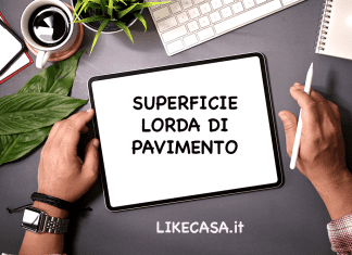 superficie lorda di pavimento: slp definizione