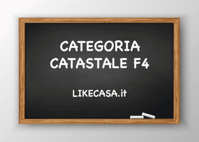 f4 categoria catastale