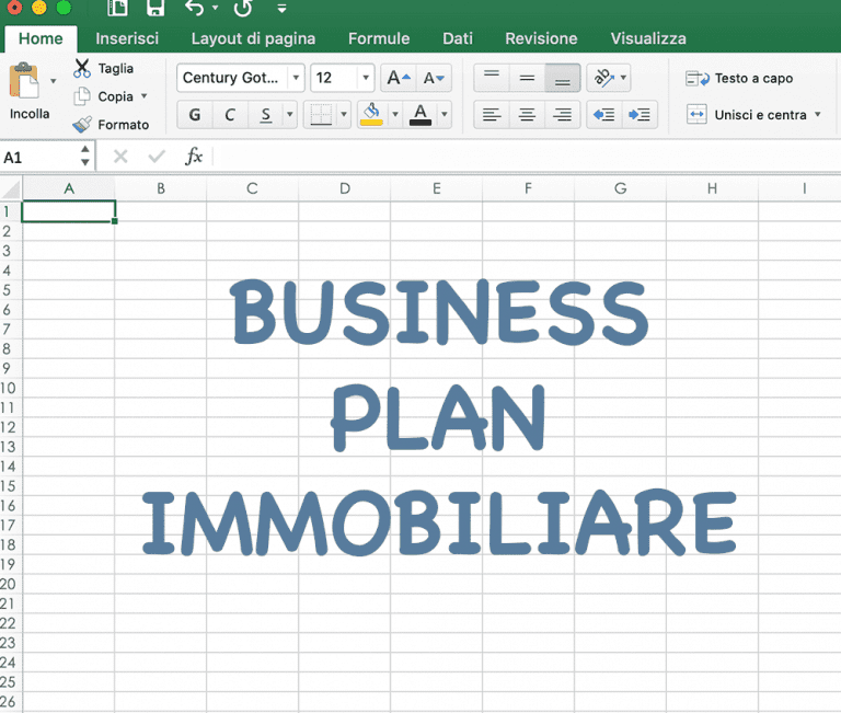 software business plan immobiliare