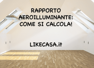 calcolo rapporto aeroilluminate
