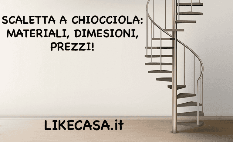 Scaletta a Chiocciola: Caratteristiche, Dimensioni Possibili, Materiali e  Prezzi delle Scale a Chiocciola!