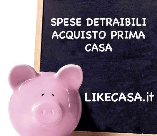 acquisto prima casa spese detraibili