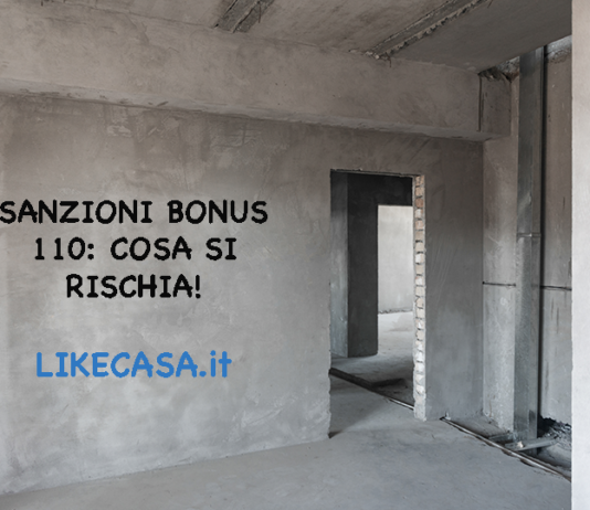 Sanzioni Bonus 110: Cosa si Rischia! sanzioni-bonus-110-rischi